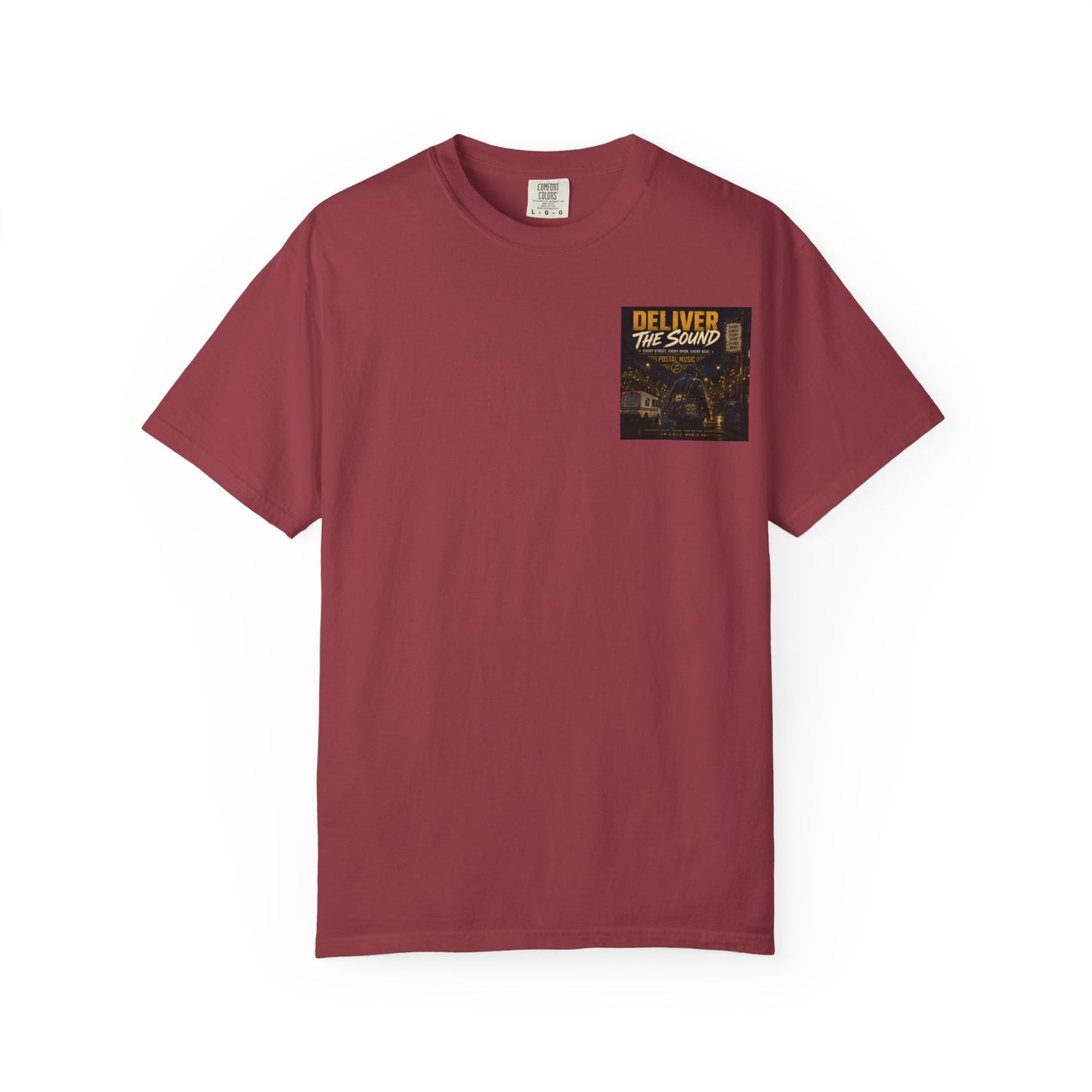 Postal Music — Deliver the Sound — Garment-Dyed T-Shirt