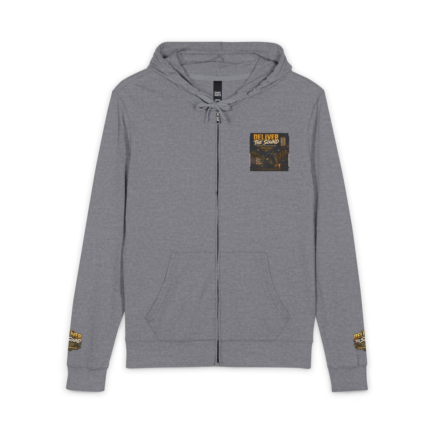 Postal Music — Deliver the Sound — Full-Zip Hoodie