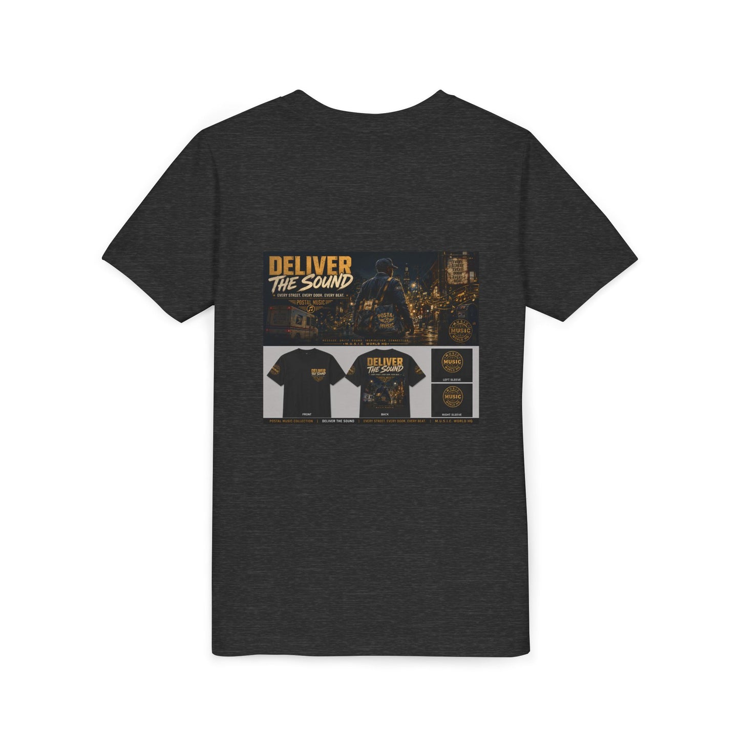 Postal Music — Deliver the Sound — Youth T-Shirt