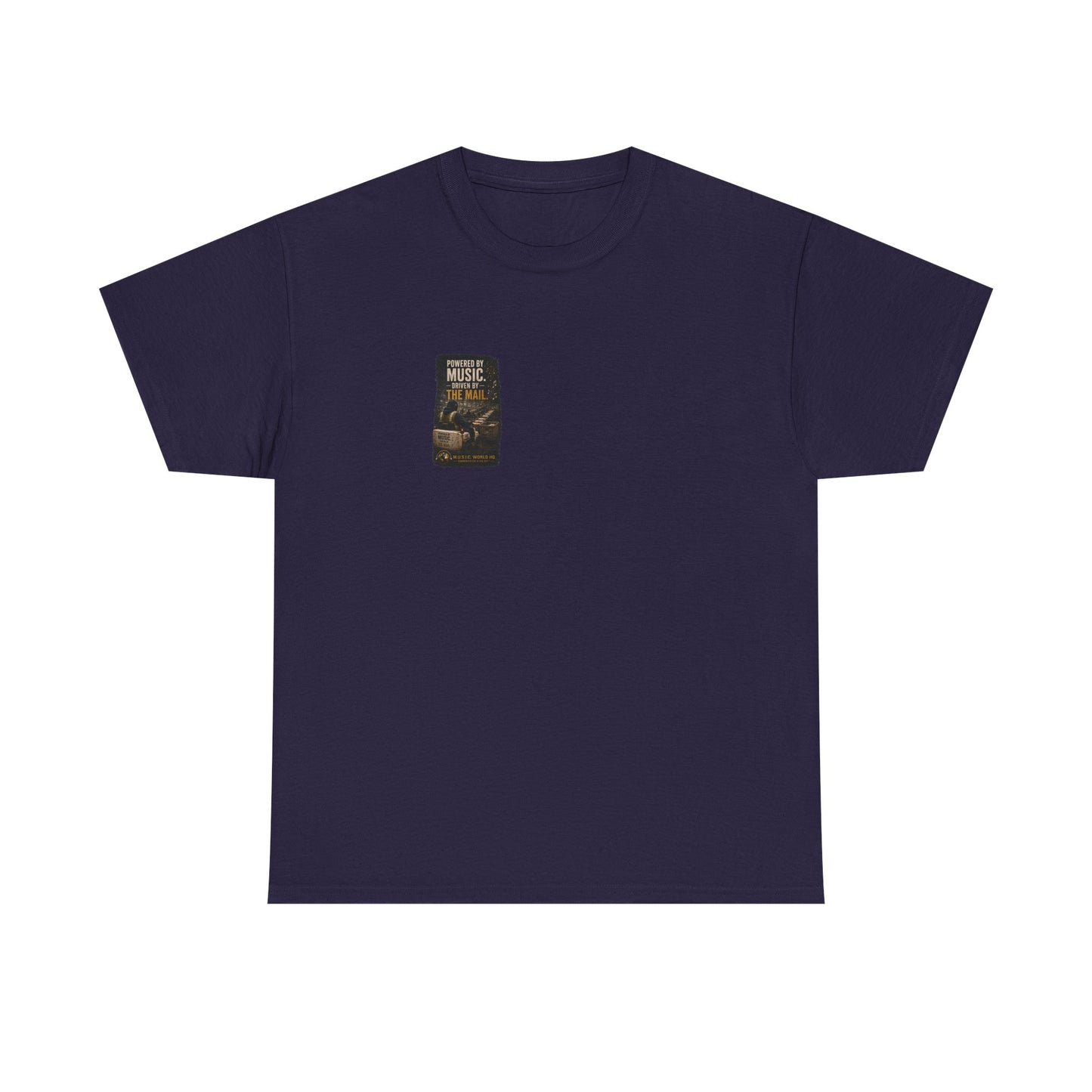 Postal Music - Powered by Music Premium T-Shirt - Colorways A