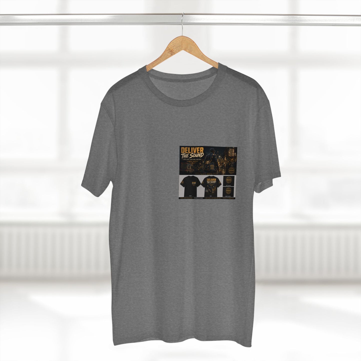 Postal Music — Deliver the Sound — Streetwear T-Shirt