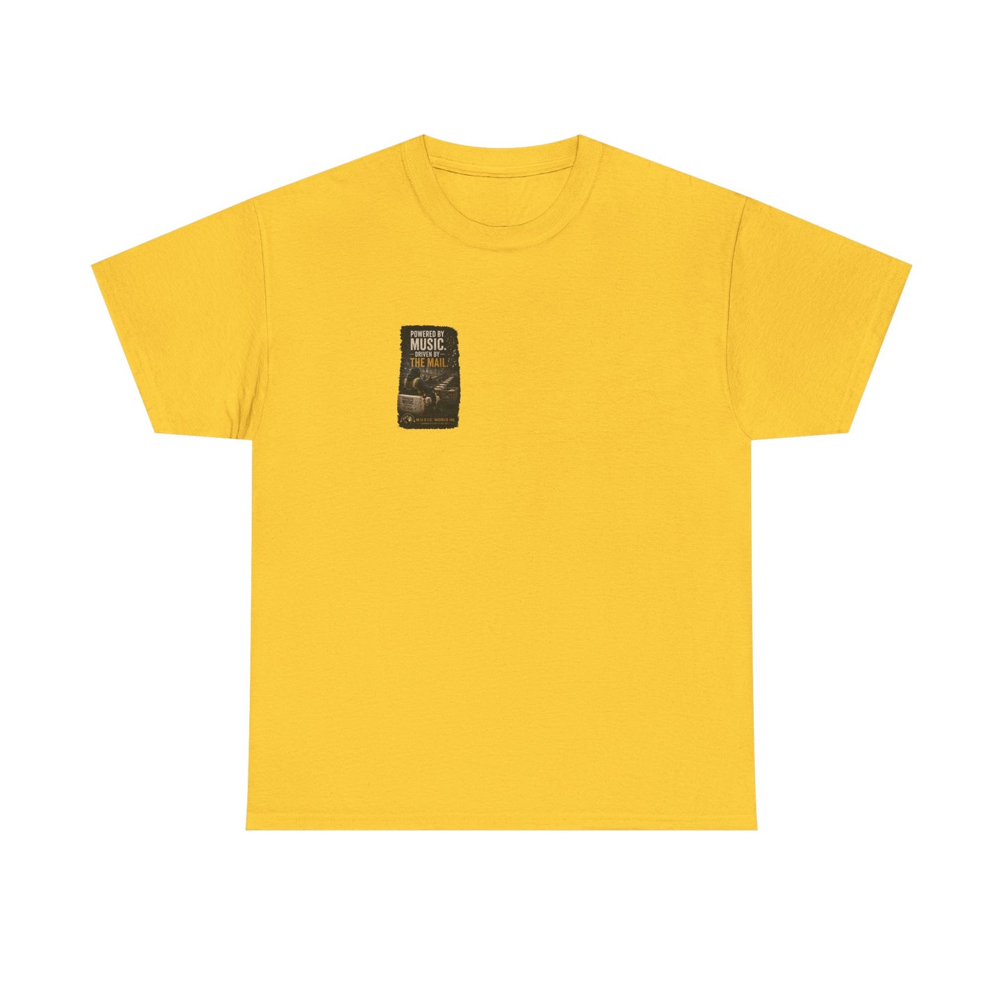 Postal Music - Powered by Music Premium T-Shirt - Colorways B