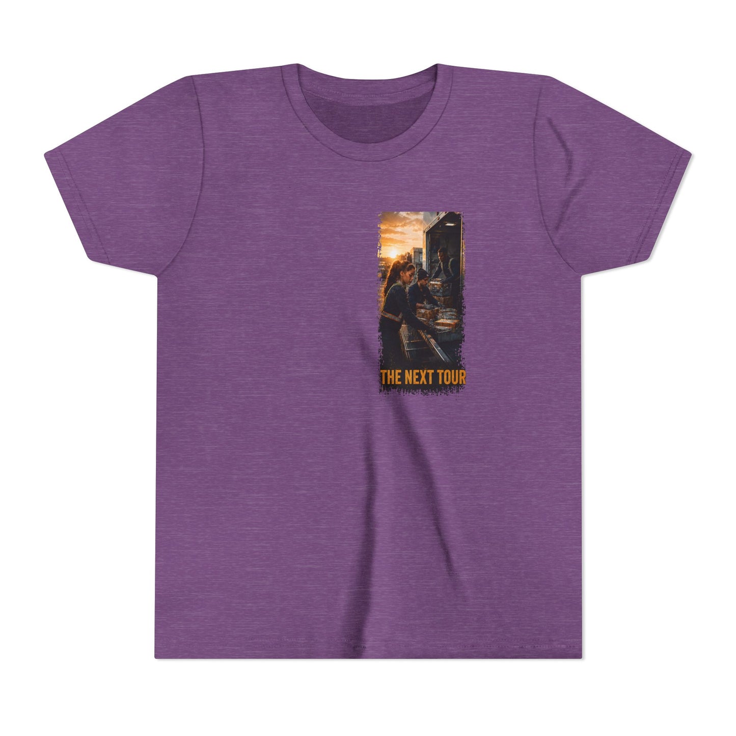 Postal Music — The Next Tour Youth T-Shirt — Color Group 1 of 2