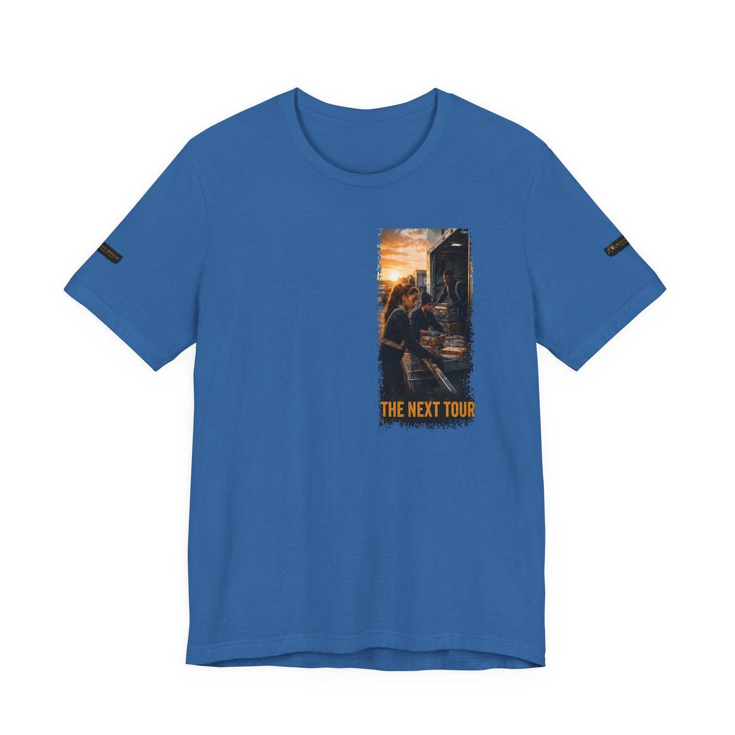 Postal Music — The Next Tour Premium Unisex T-Shirt — Color Group 2 of 11