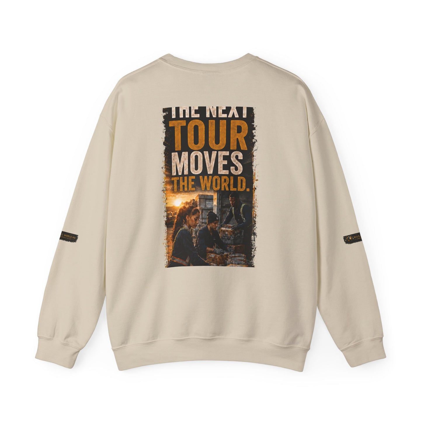 Postal Music — The Next Tour Core Crewneck Sweatshirt — Color Group 3 of 3