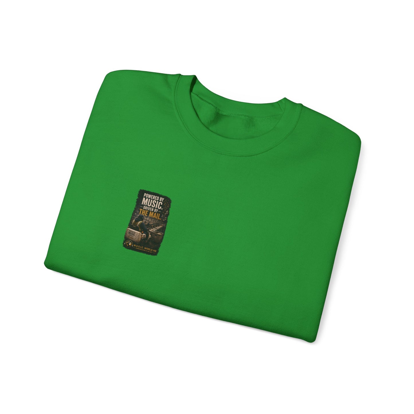 Postal Music - Powered by Music Crewneck Sweatshirt - Colorways B