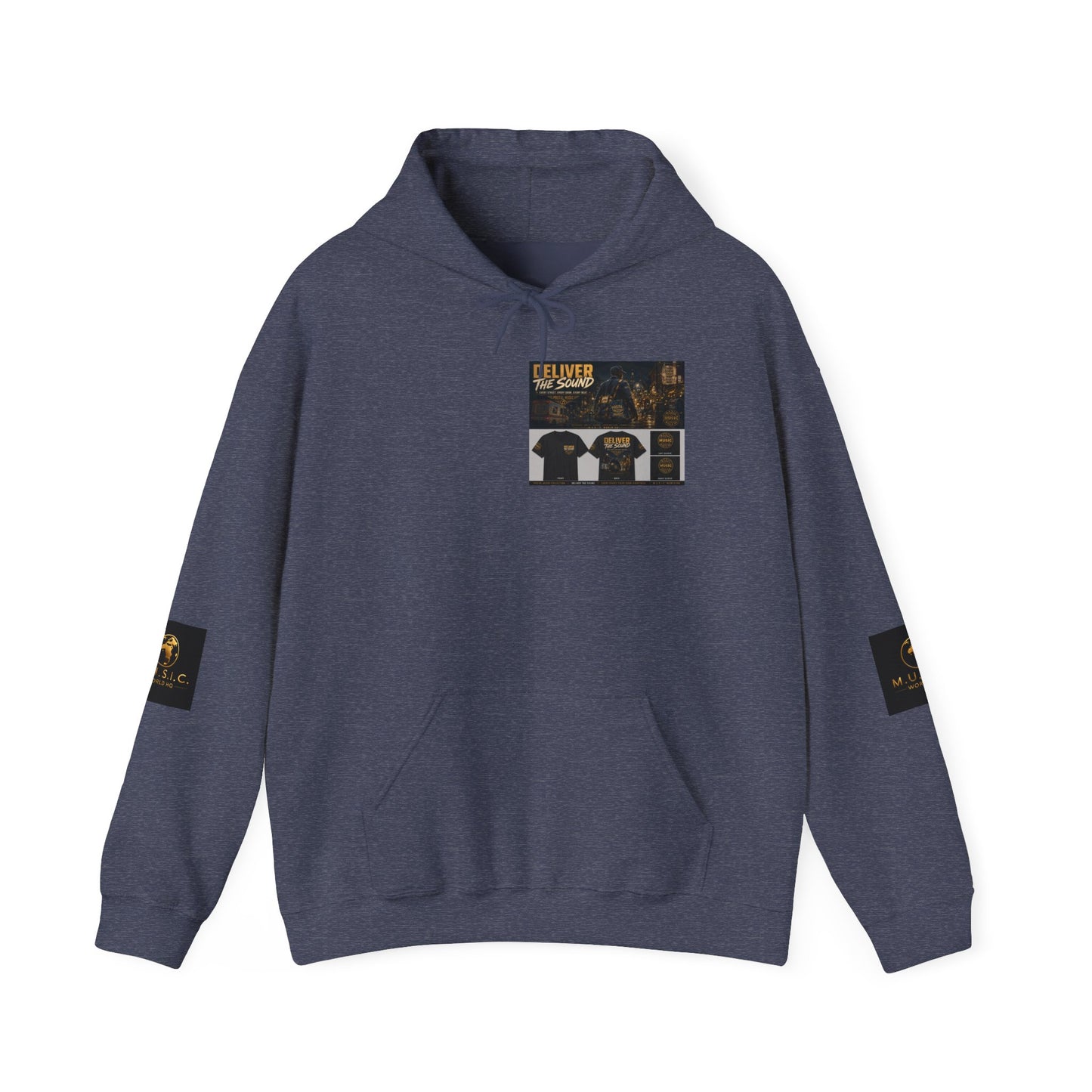 Postal Music — Deliver the Sound — Core Pullover Hoodie
