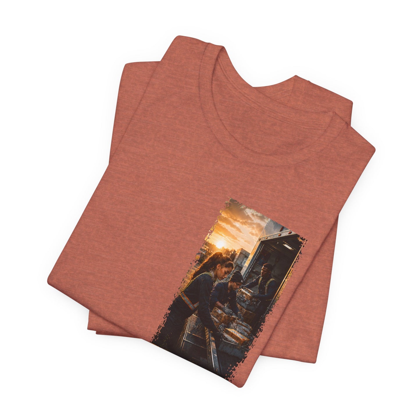 Postal Music — The Next Tour Premium Unisex T-Shirt — Color Group 4 of 11