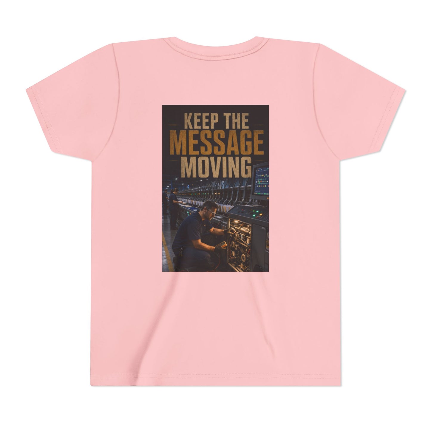 Postal Music — Keep the Message Moving — Youth T-Shirt