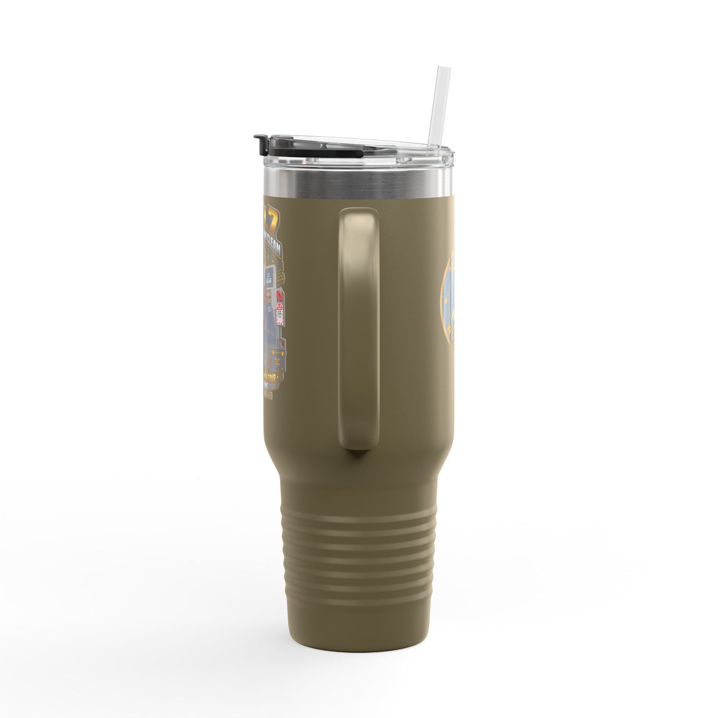 Postal Music - Level 7 Keeps the Rhythm Clean - Insulated Travel Tumbler 40oz
