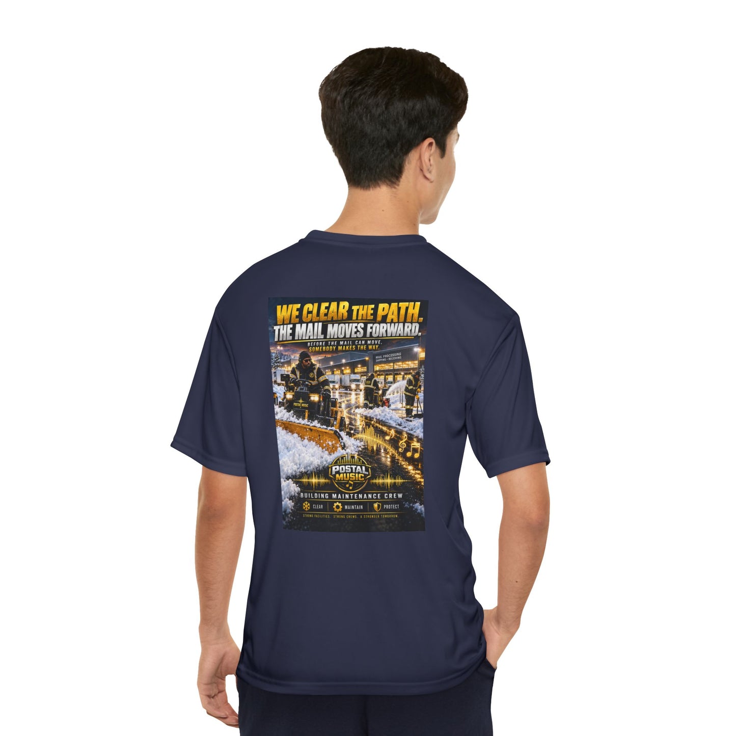Postal Music - We Clear the Path - Men's Performance T-Shirt