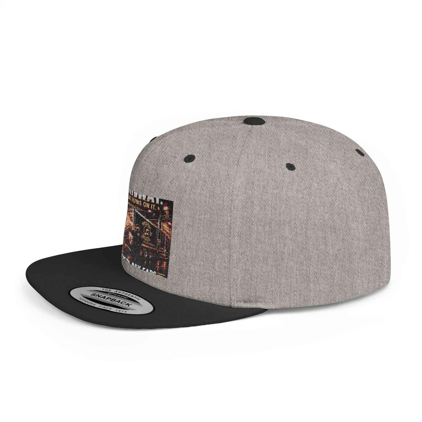 Postal Music — Music Is the Highway — Flat-Bill Snapback