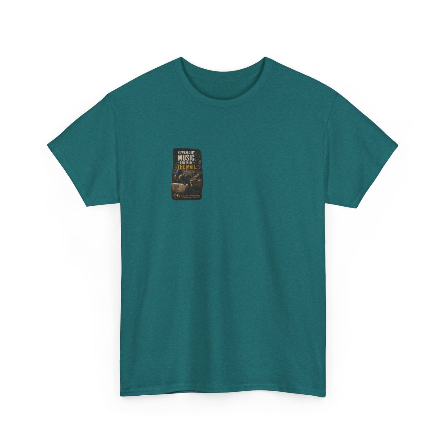 Postal Music - Powered by Music Premium T-Shirt - Colorways A