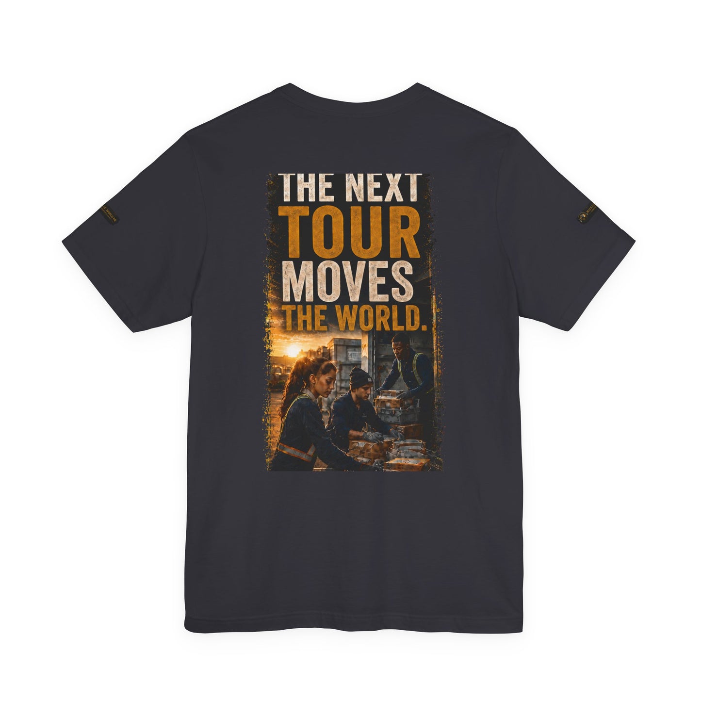 Postal Music — The Next Tour Premium Unisex T-Shirt — Color Group 2 of 11