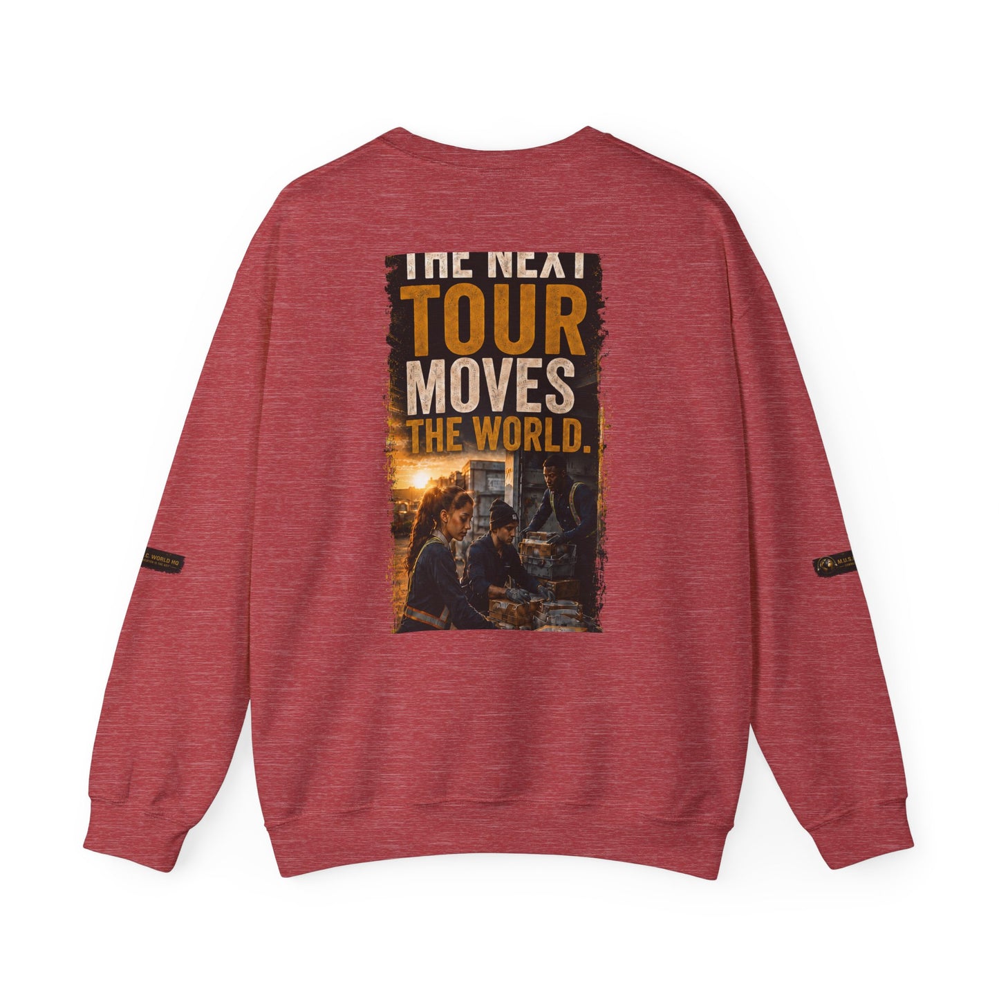 Postal Music — The Next Tour Core Crewneck Sweatshirt — Color Group 1 of 3