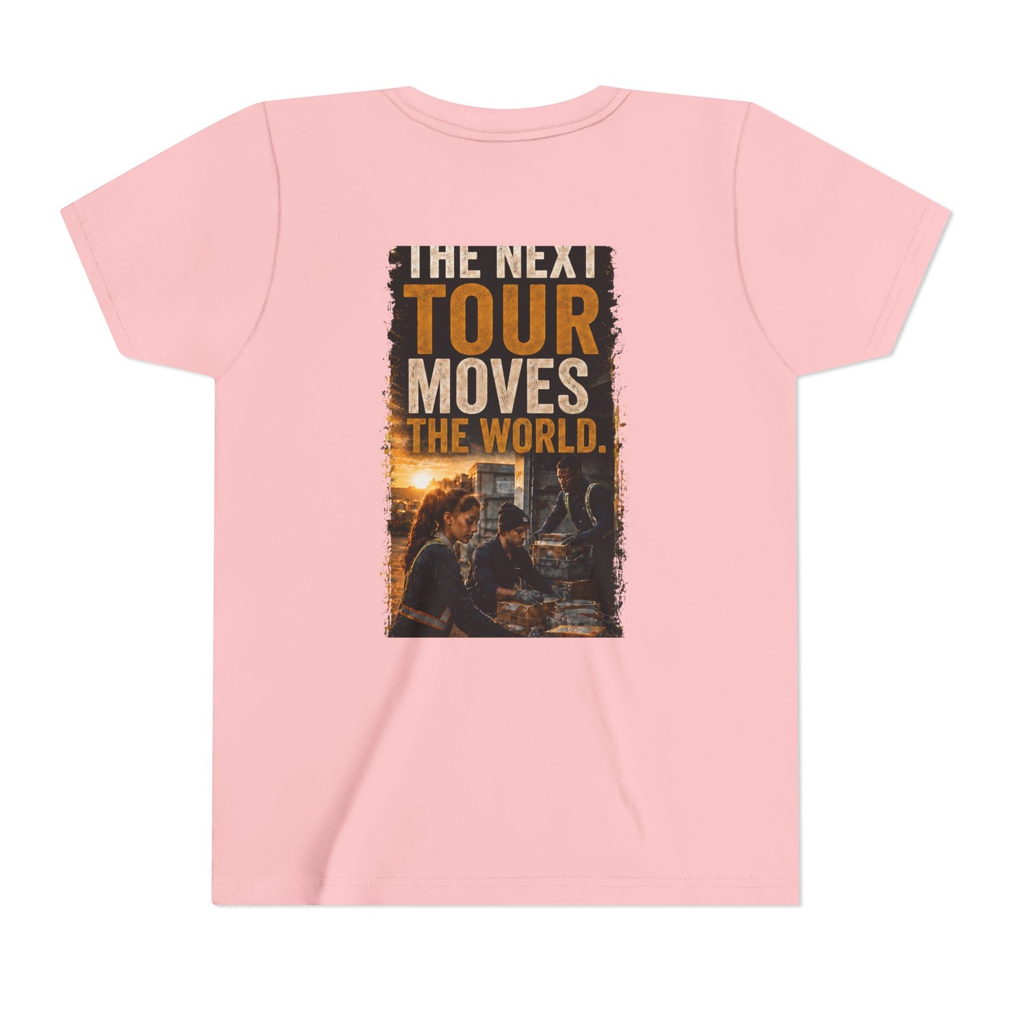 Postal Music — The Next Tour Youth T-Shirt — Color Group 1 of 2