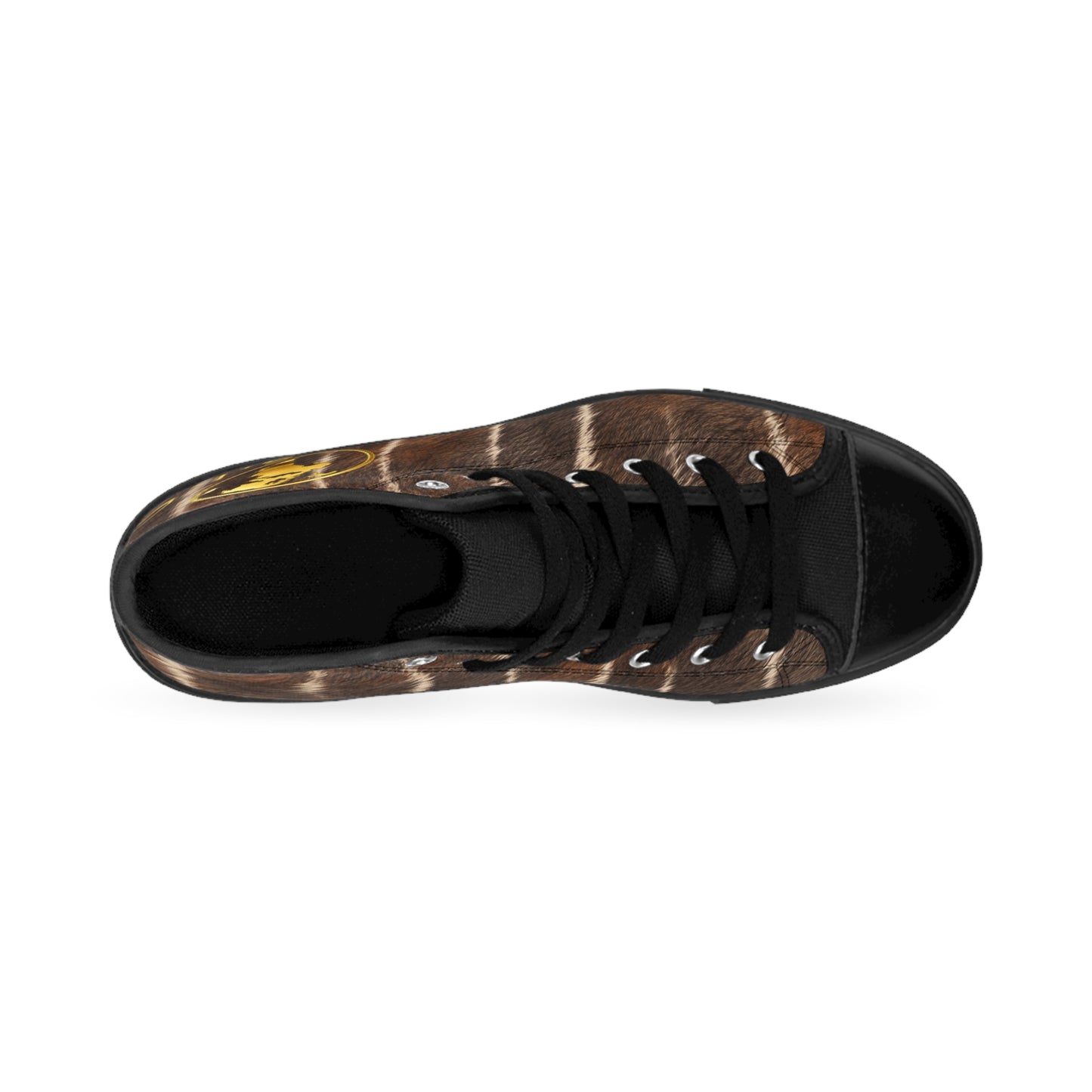 Wild by Design™ — Nyala Print High-Top Sneakers | Safari Heritage