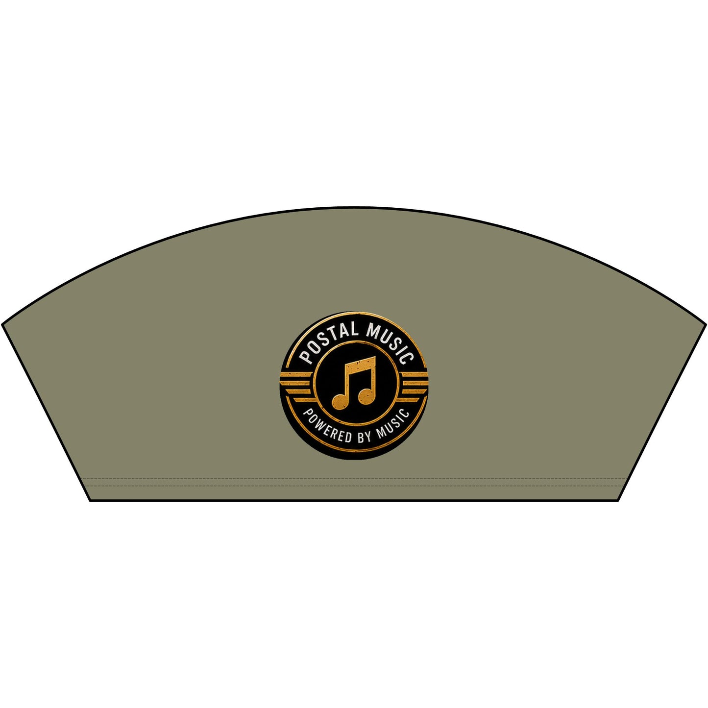 Postal Music — Music Is the Highway — Heavyweight T-Shirt