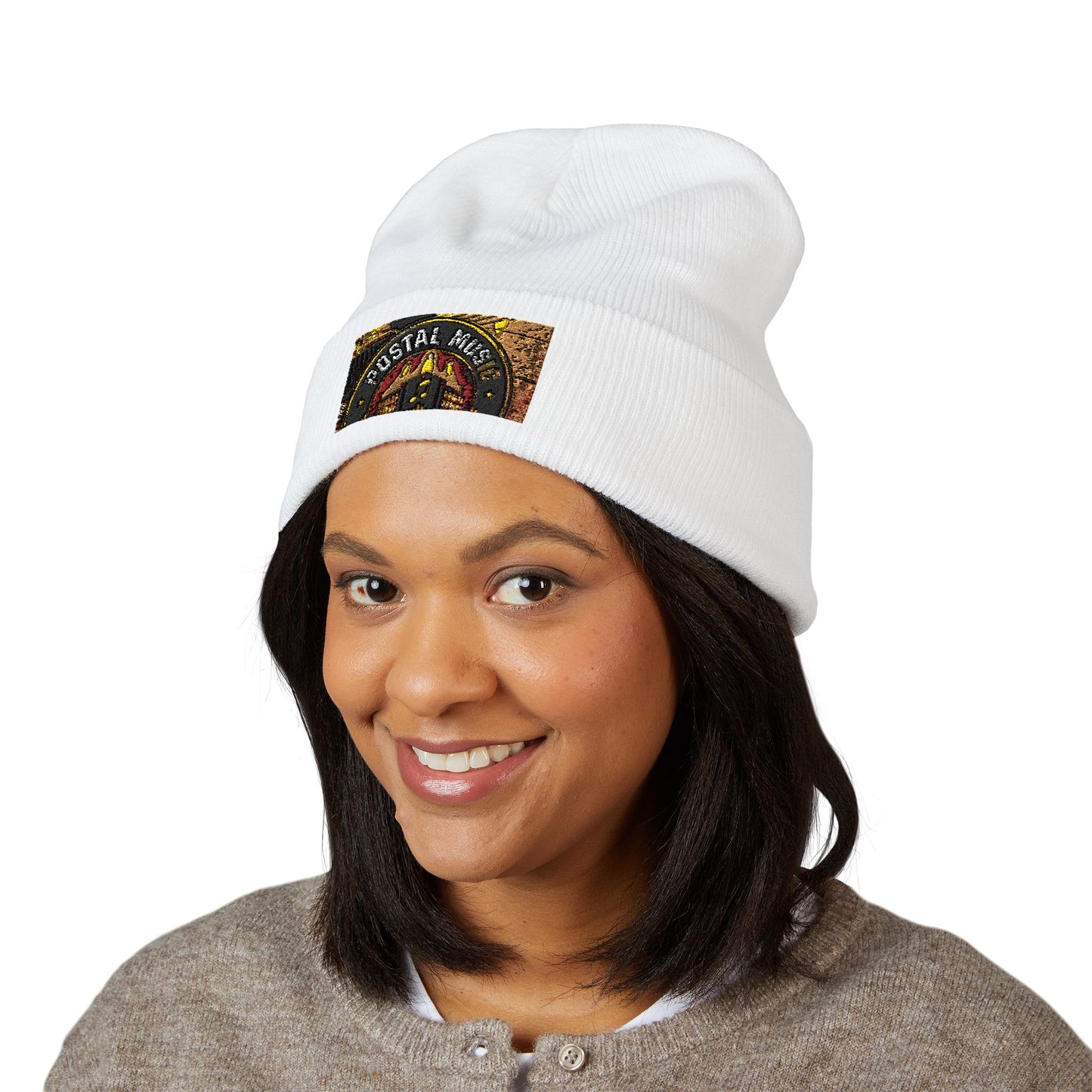 Postal Music - We Set the Stage - Classic Cuffed Knit Beanie