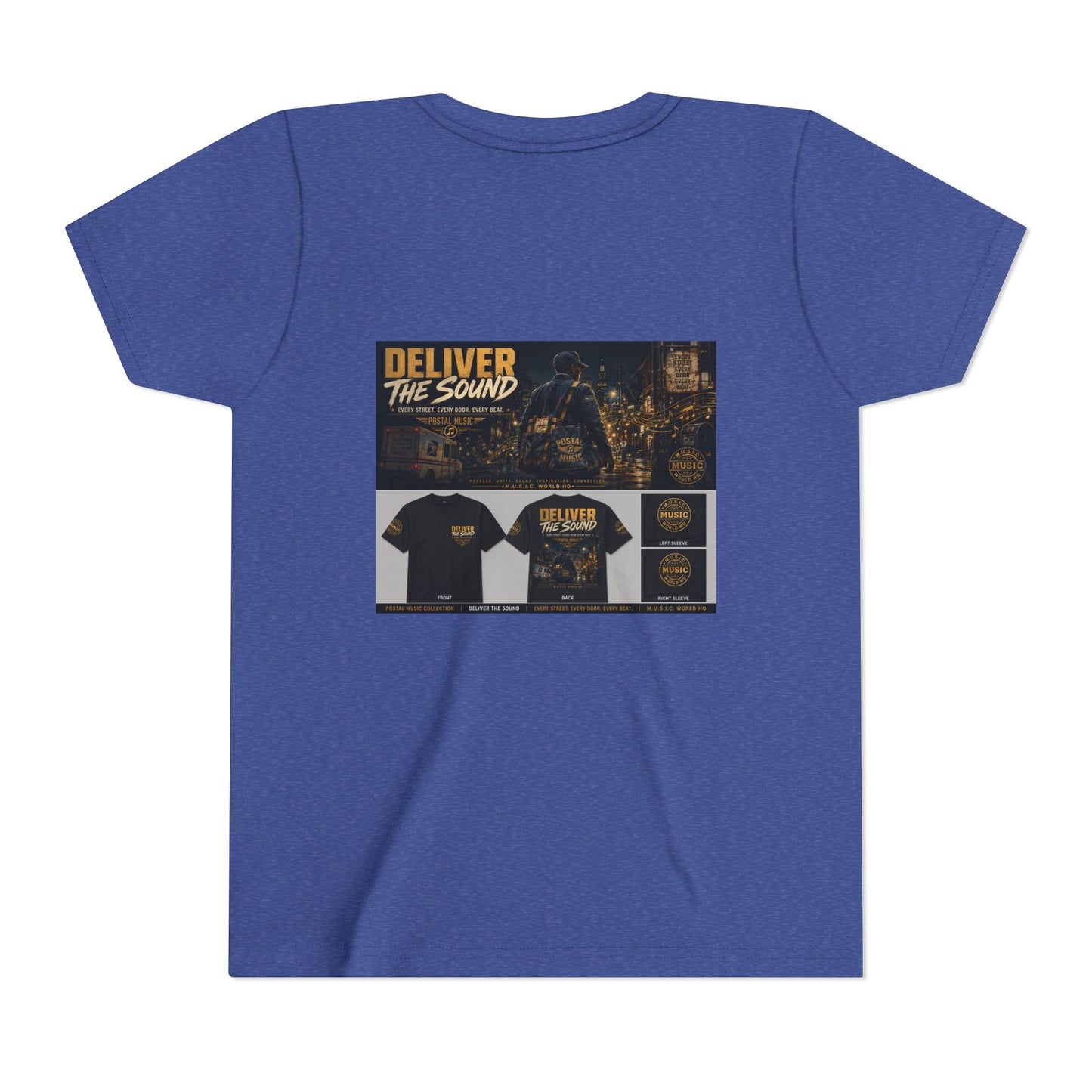 Postal Music — Deliver the Sound — Youth T-Shirt