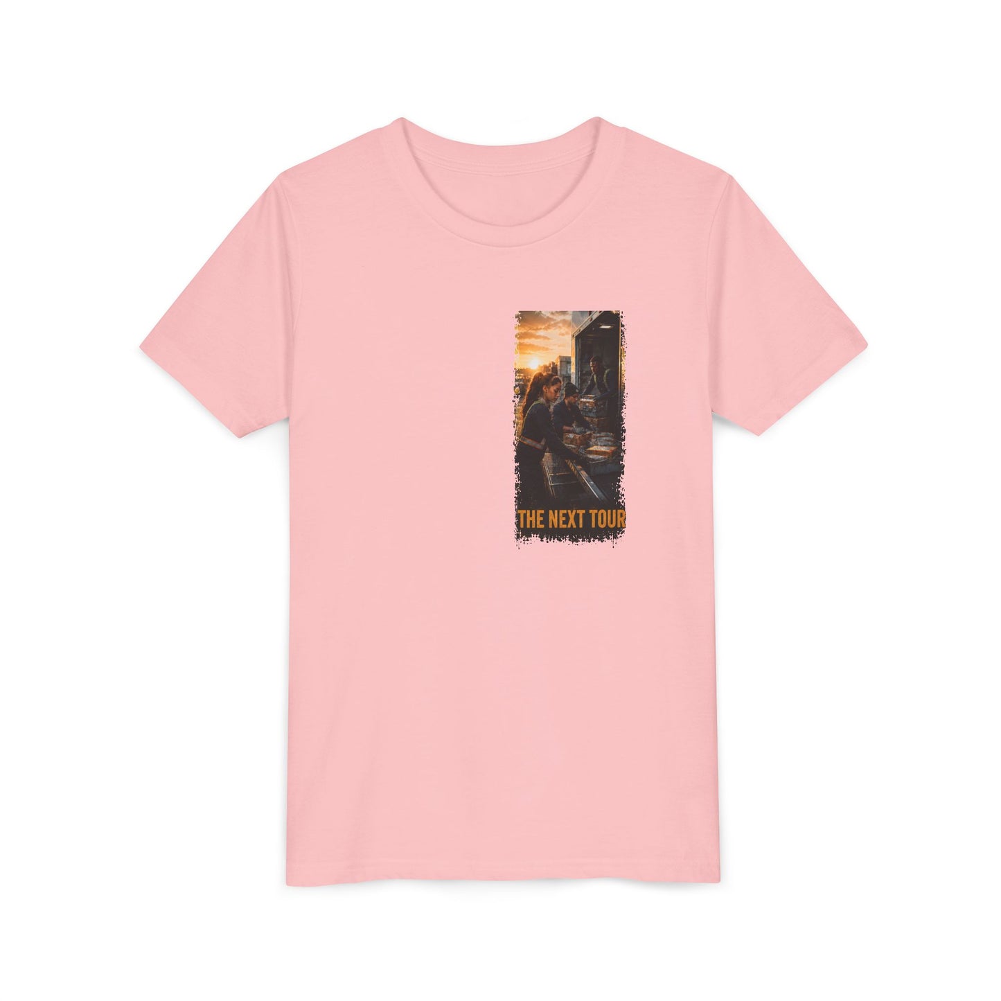 Postal Music — The Next Tour Youth T-Shirt — Color Group 1 of 2