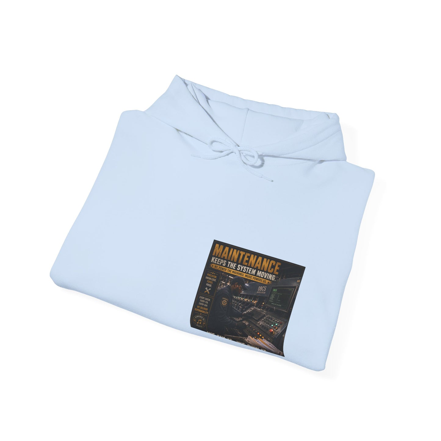 Postal Music — Maintenance Keeps the System Moving — Core Pullover Hoodie