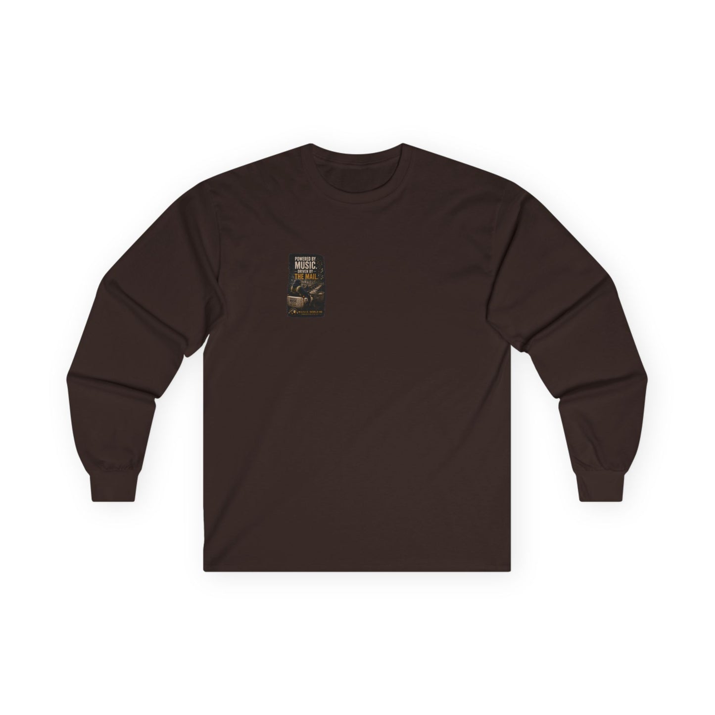 Postal Music - Powered by Music Long Sleeve Tee