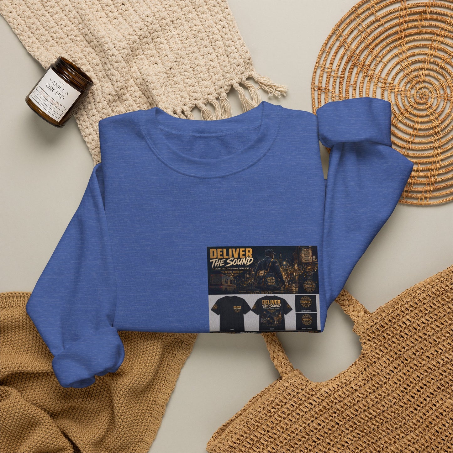 Postal Music — Deliver the Sound — Core Crewneck Sweatshirt