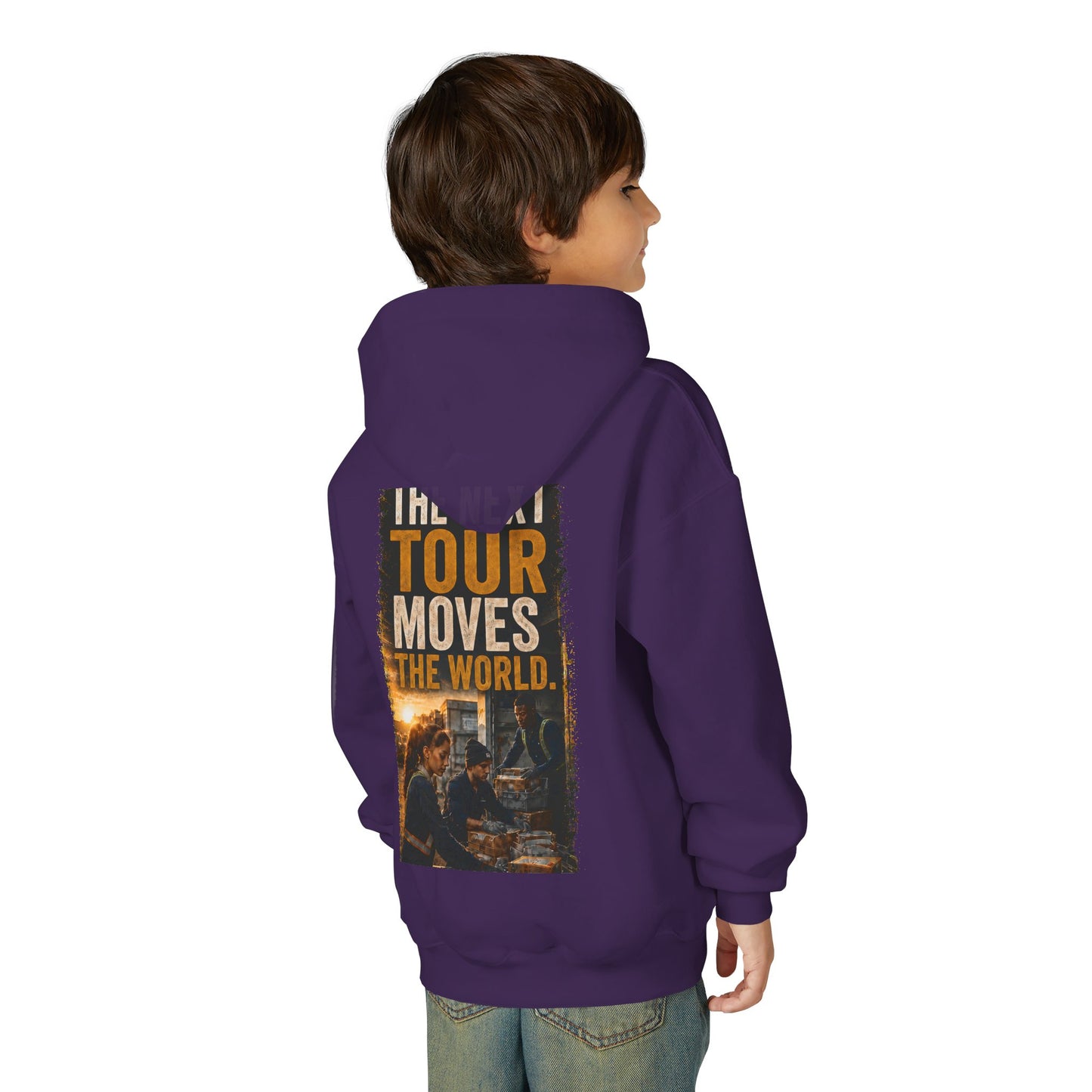 Postal Music — The Next Tour Youth Hoodie