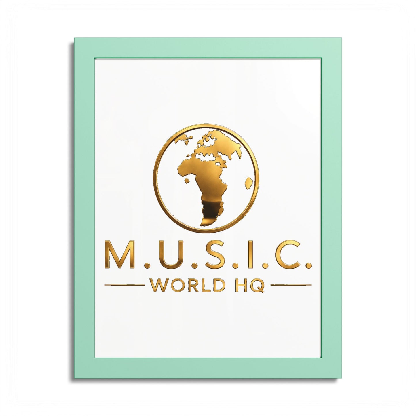M.U.S.I.C. World HQ Essentials | Framed Art Poster
