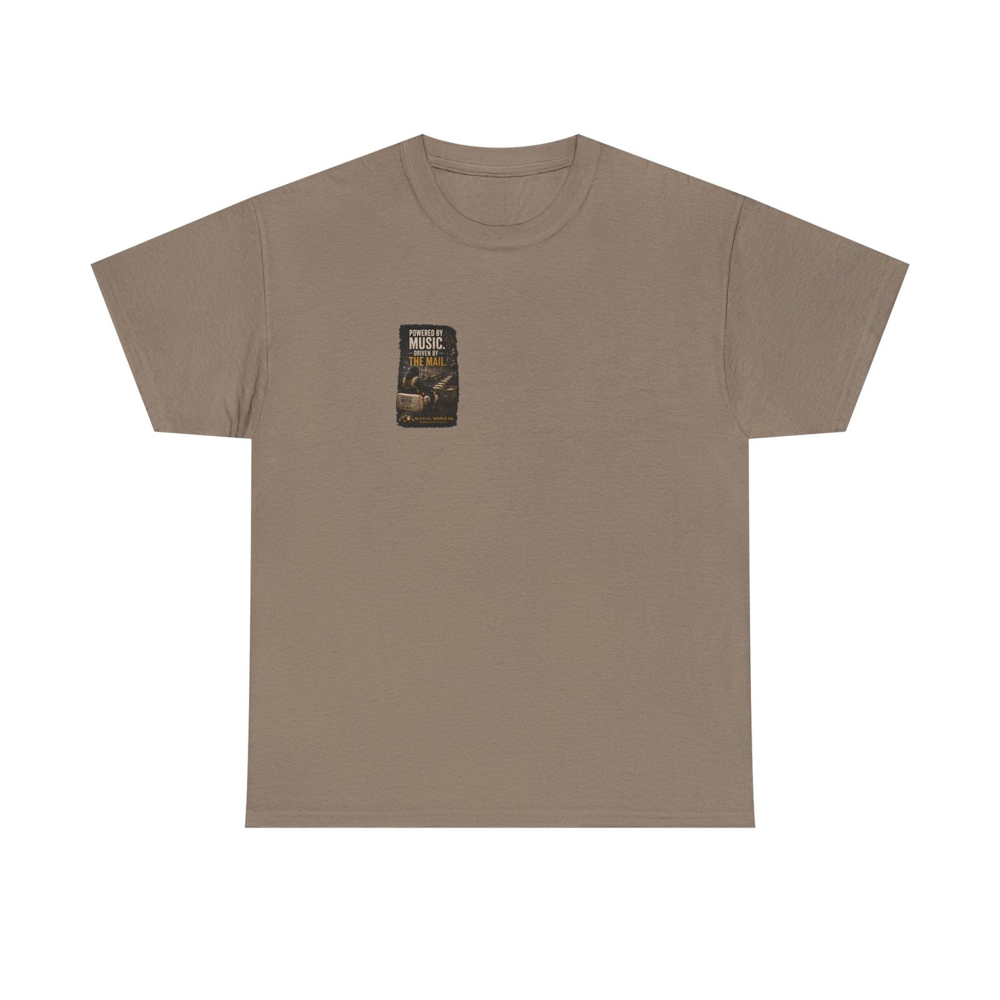 Postal Music - Powered by Music Premium T-Shirt - Colorways A