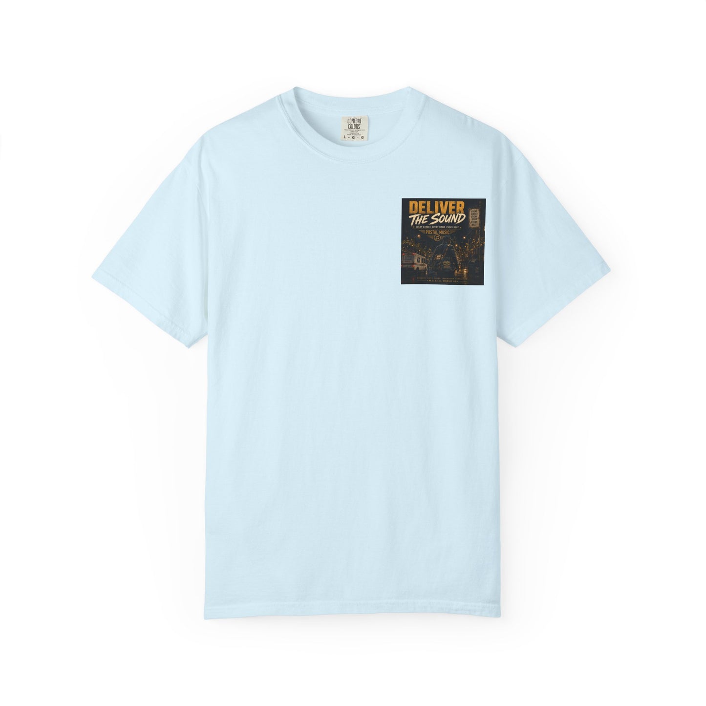 Postal Music — Deliver the Sound — Garment-Dyed T-Shirt