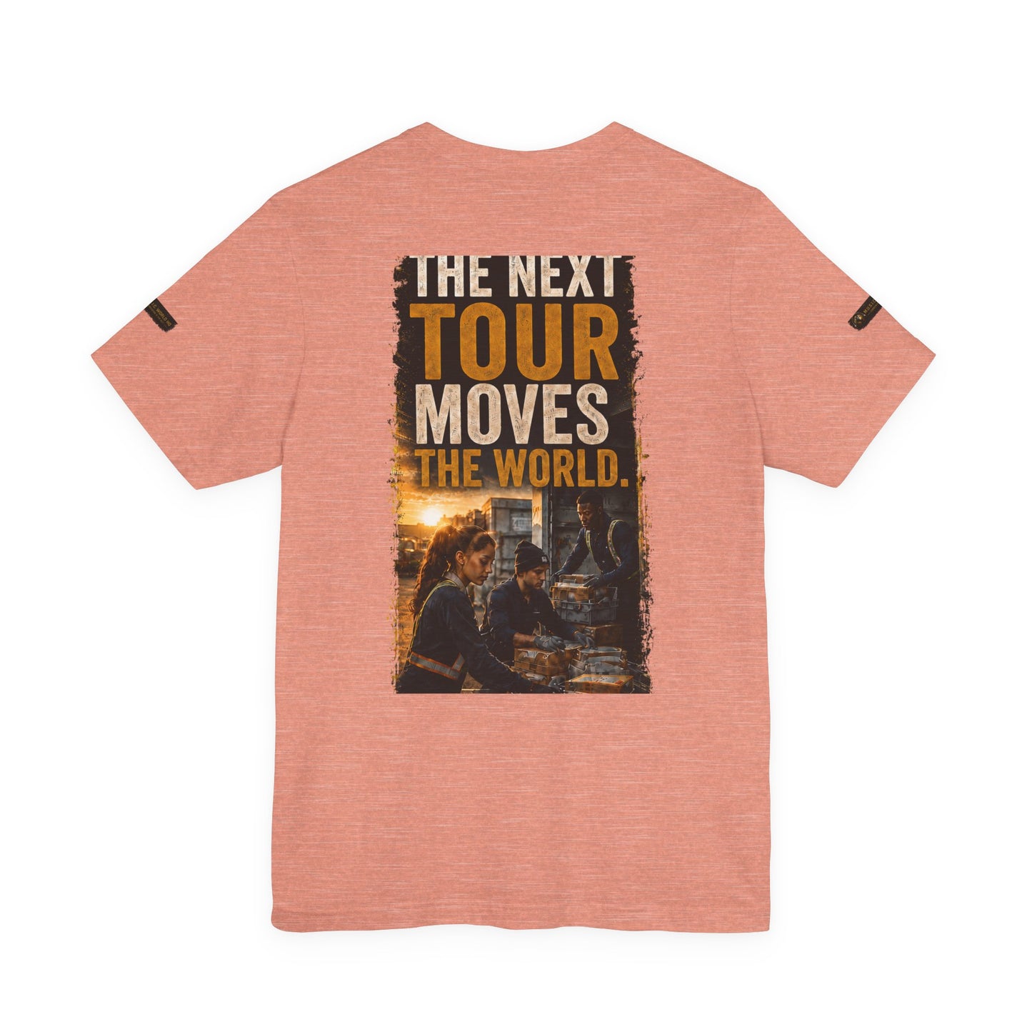 Postal Music — The Next Tour Premium Unisex T-Shirt — Color Group 6 of 11