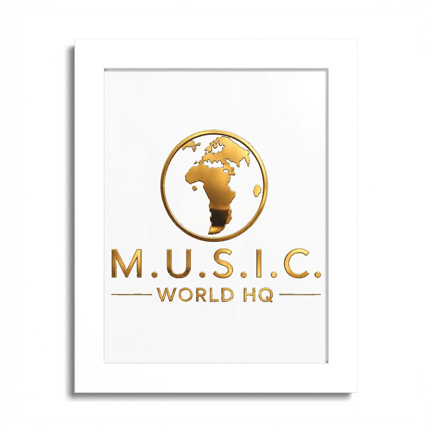 M.U.S.I.C. World HQ Essentials | Framed Art Poster