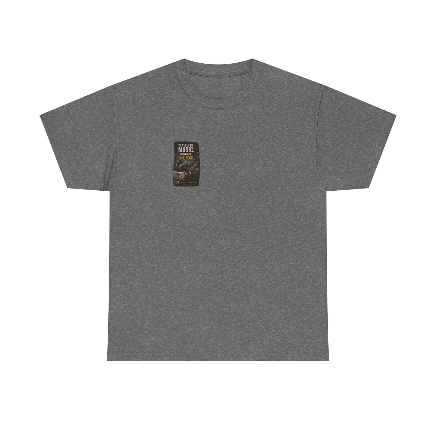 Postal Music - Powered by Music Premium T-Shirt - Colorways E