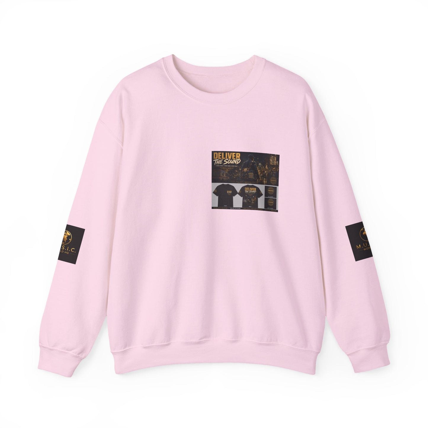 Postal Music — Deliver the Sound — Core Crewneck Sweatshirt