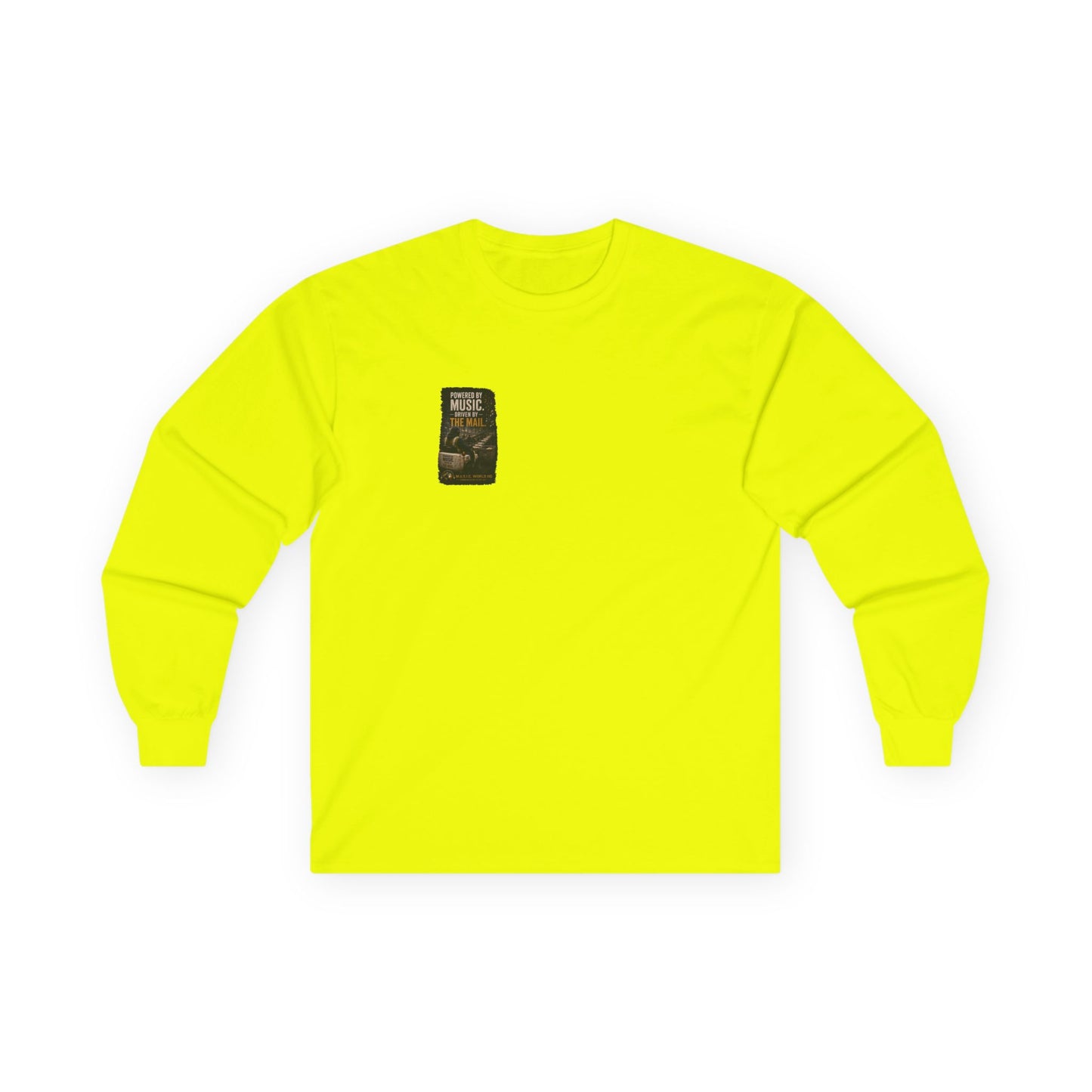 Postal Music - Powered by Music Long Sleeve Tee - Colorways B