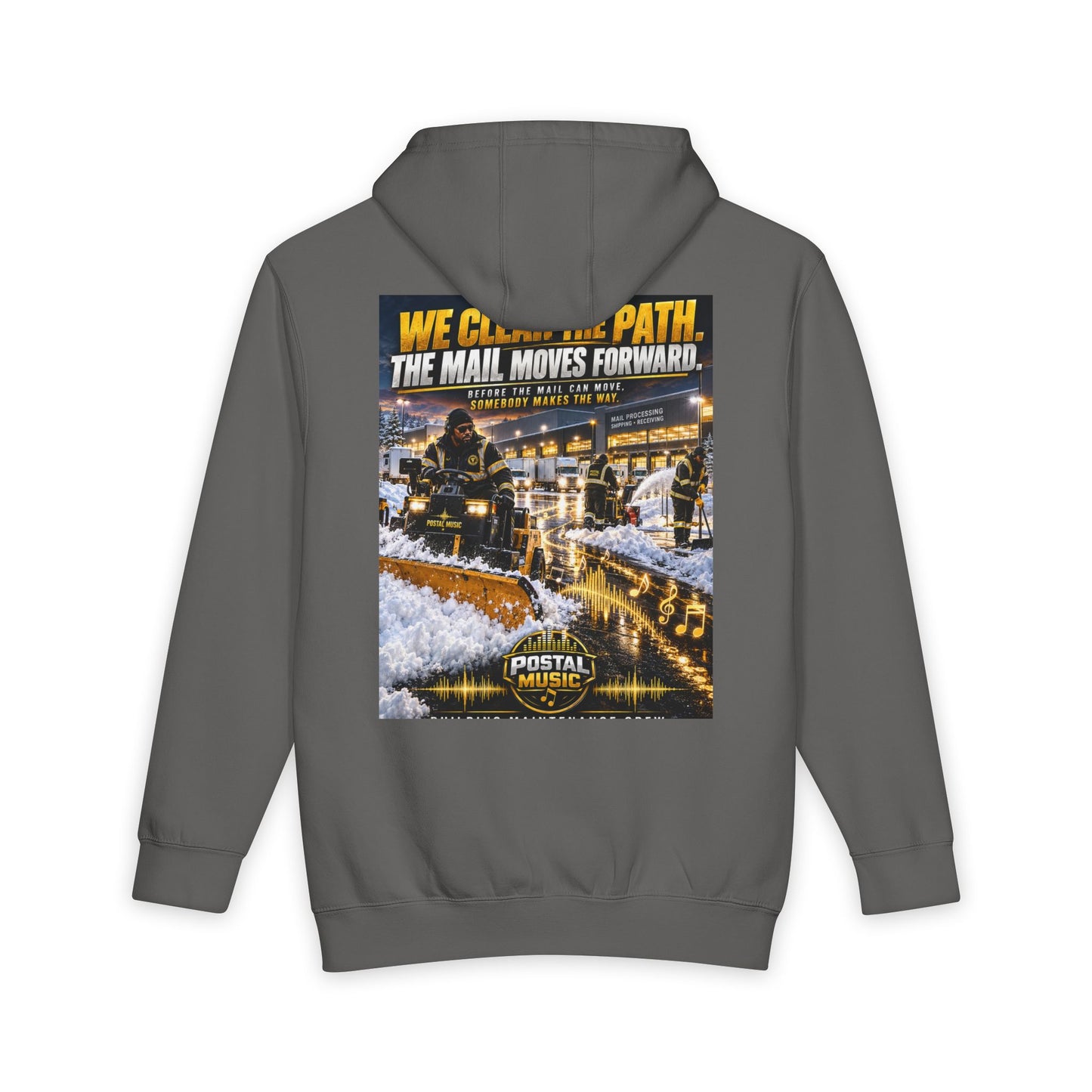 Postal Music - We Clear the Path - Men's Heavyweight Hoodie