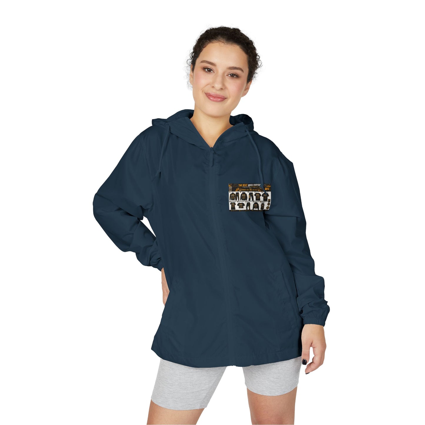 The Beat Moves Everything — Men's Track Jacket | Postal Music
