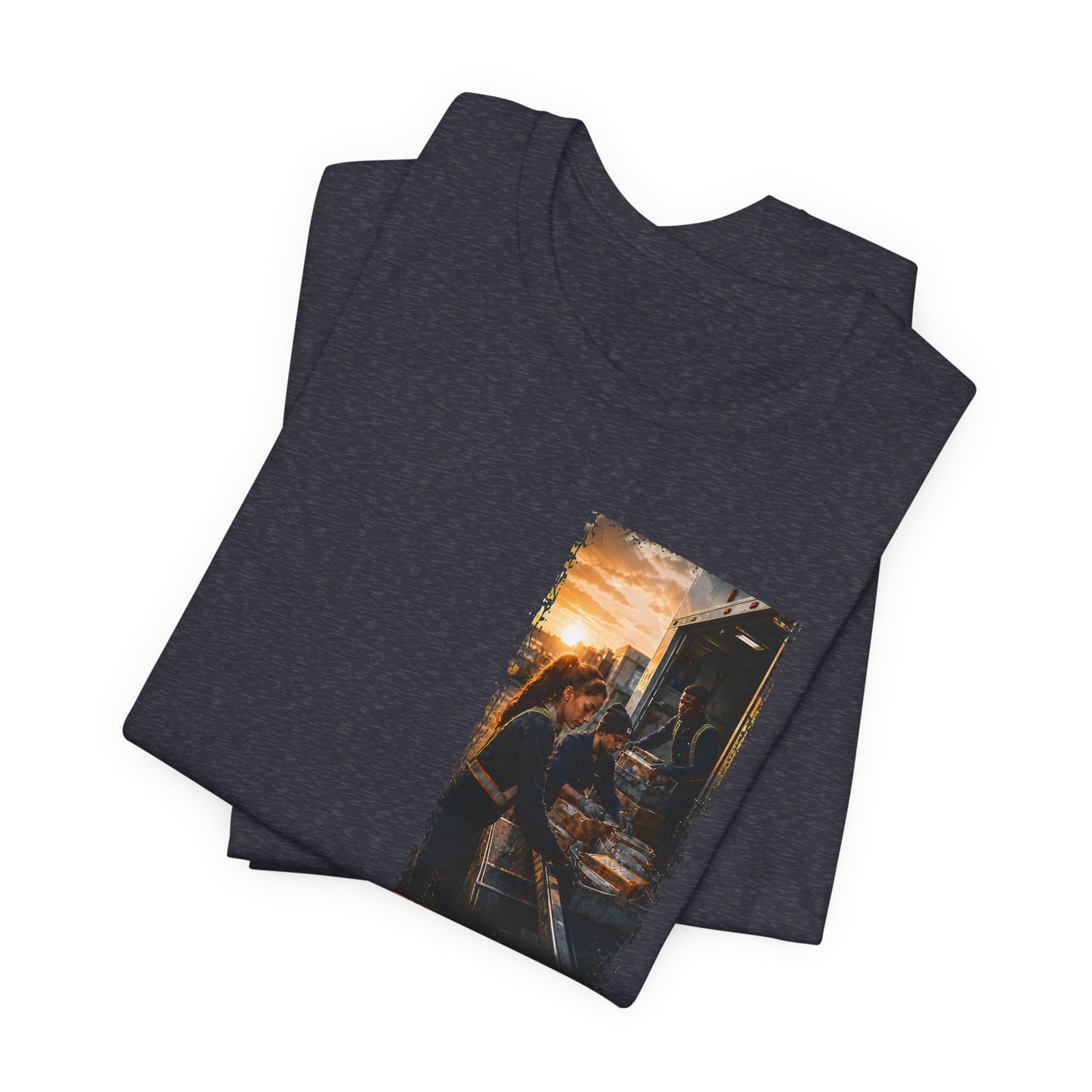 Postal Music — The Next Tour Premium Unisex T-Shirt — Color Group 5 of 11