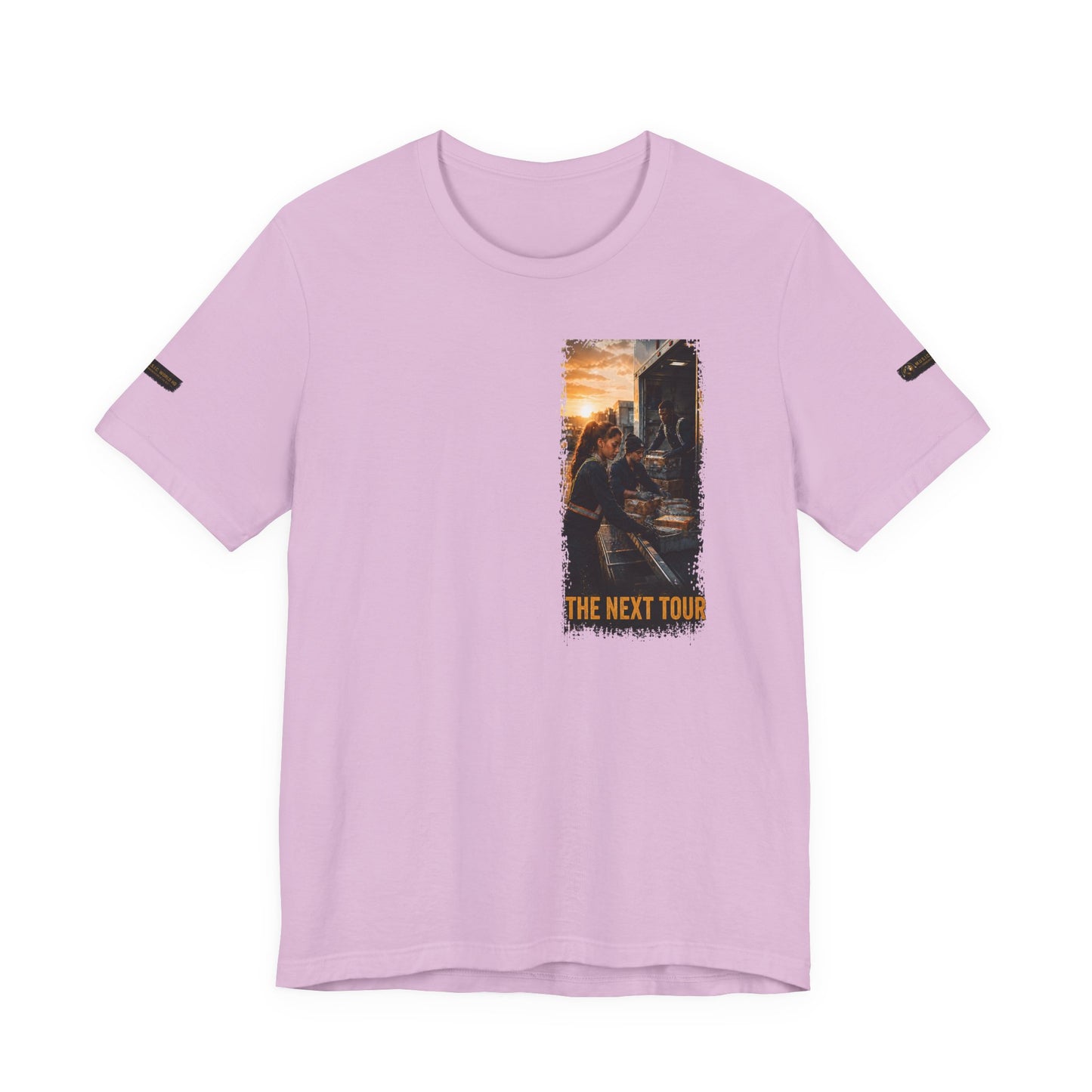 Postal Music — The Next Tour Premium Unisex T-Shirt — Color Group 8 of 11