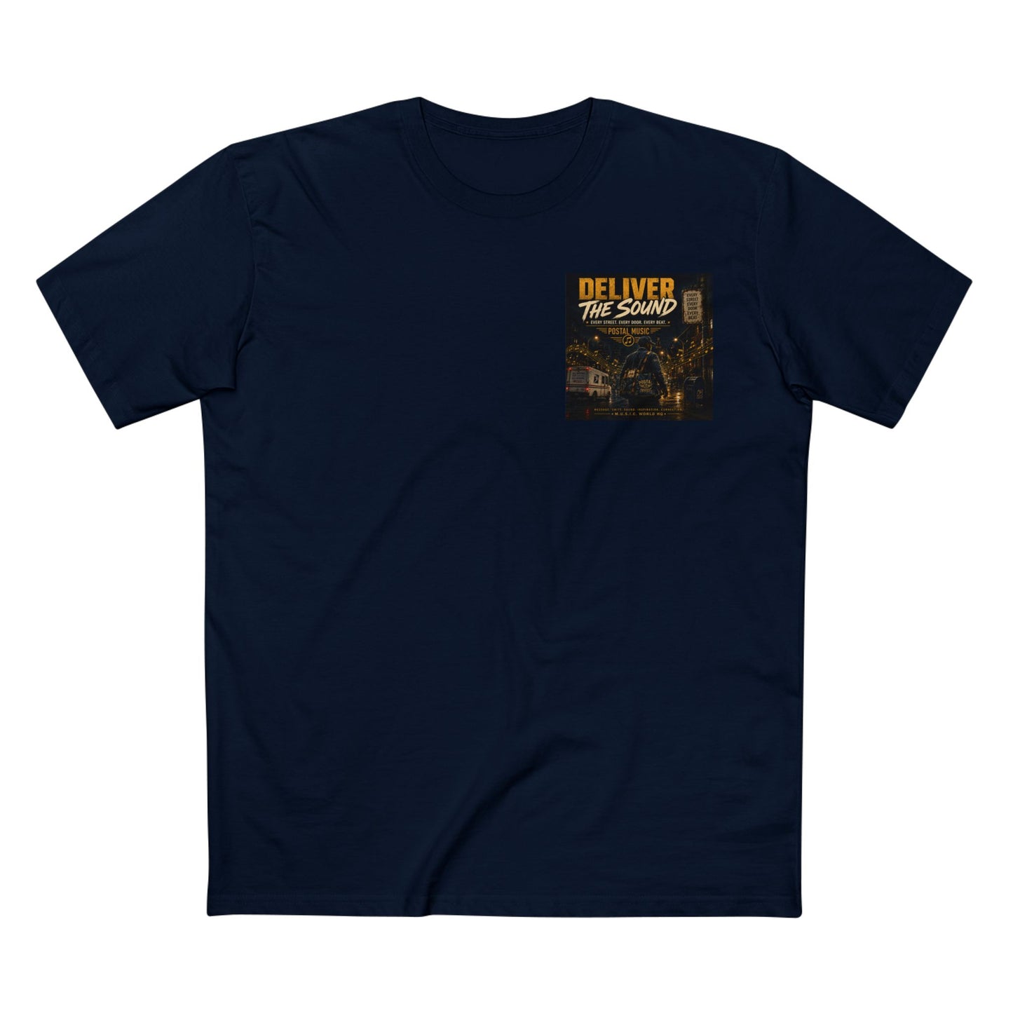 Postal Music — Deliver the Sound — Streetwear T-Shirt