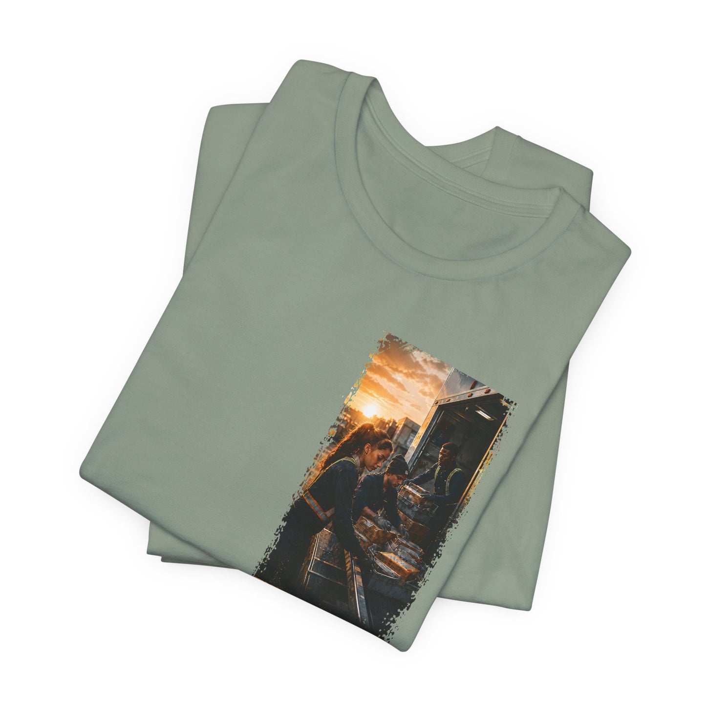 Postal Music — The Next Tour Premium Unisex T-Shirt — Color Group 9 of 11