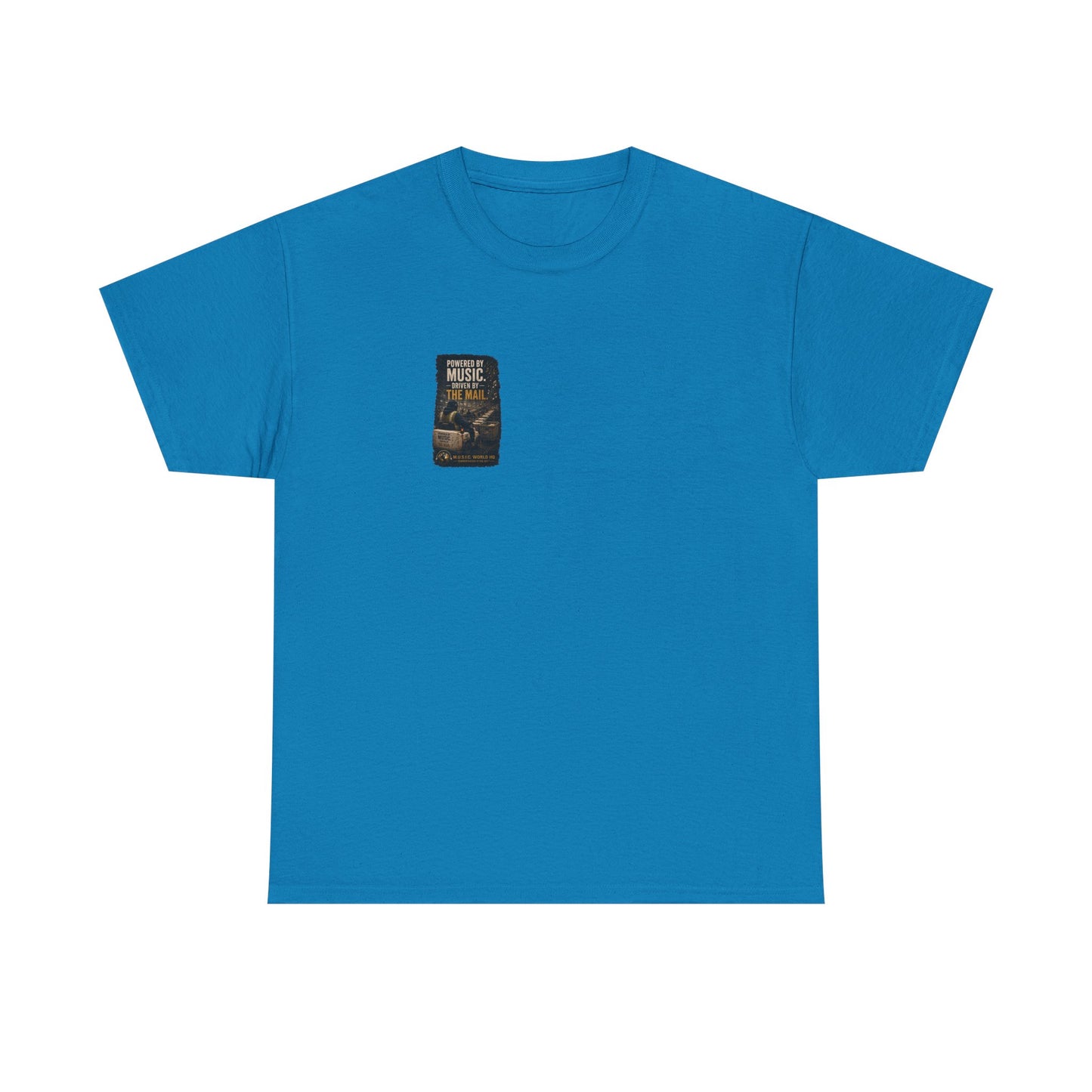 Postal Music - Powered by Music Premium T-Shirt - Colorways E