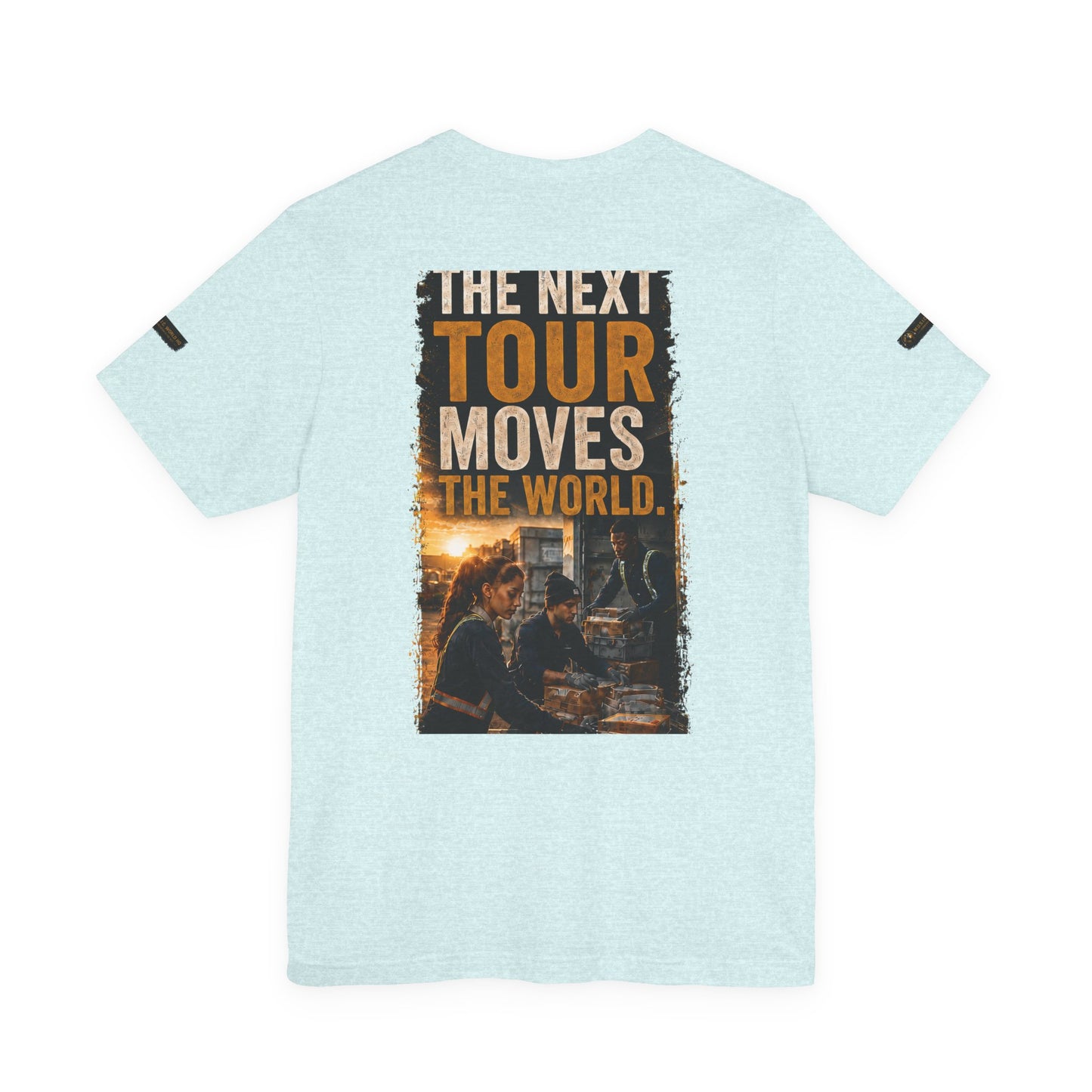 Postal Music — The Next Tour Premium Unisex T-Shirt — Color Group 6 of 11