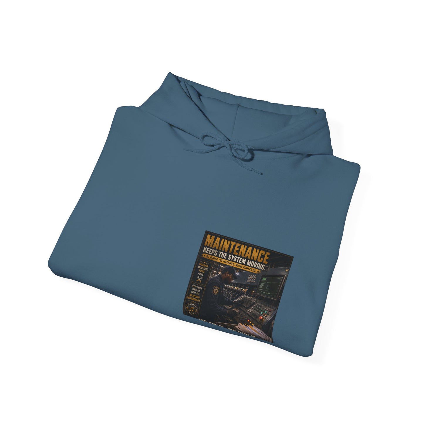 Postal Music — Maintenance Keeps the System Moving — Core Pullover Hoodie