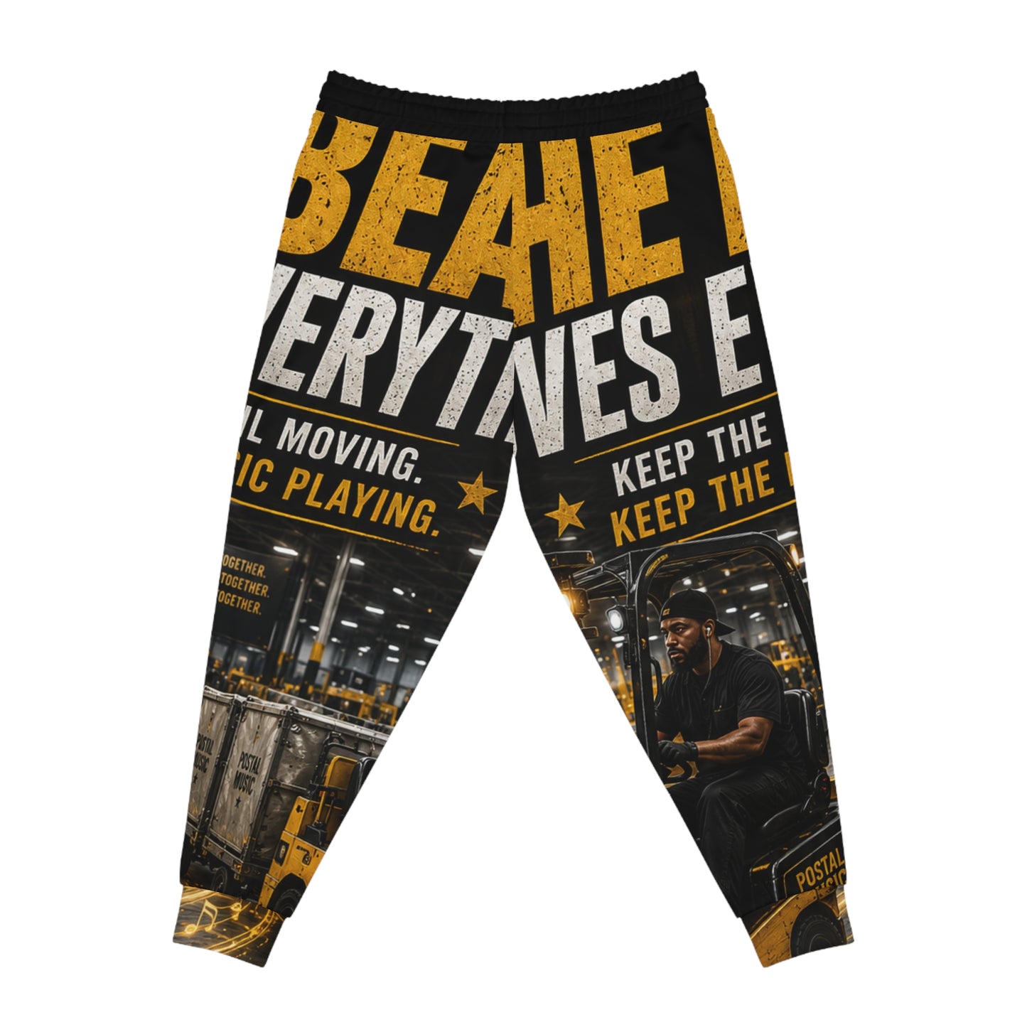 The Beat Moves Everything — Men's Sweatpants | Postal Music