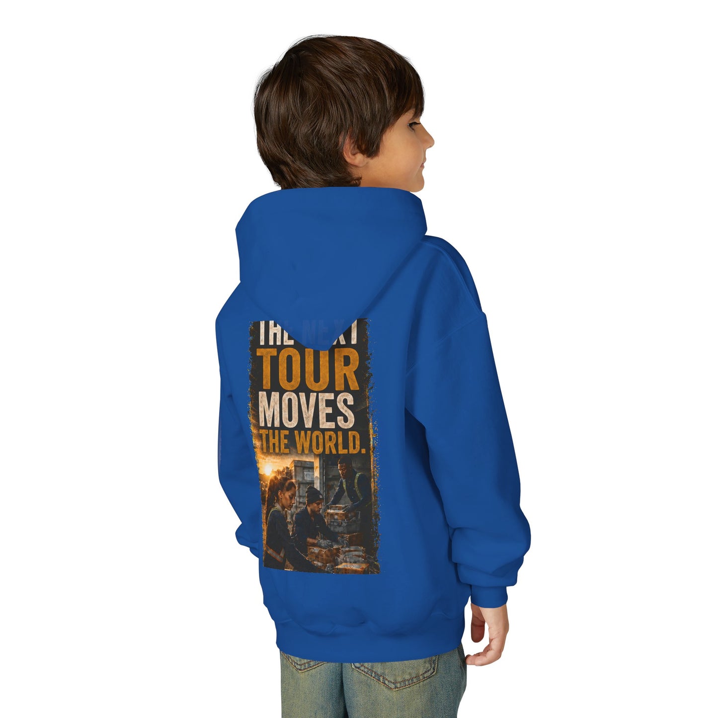 Postal Music — The Next Tour Youth Hoodie