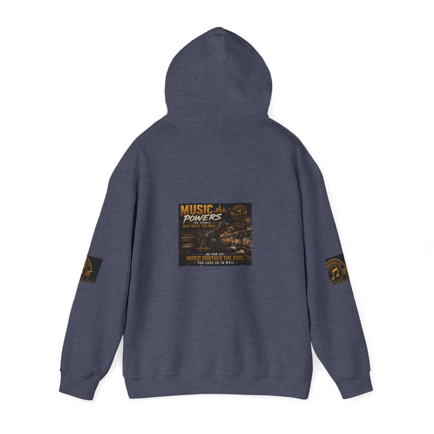 Postal Music — Music Powers the People — Core Pullover Hoodie