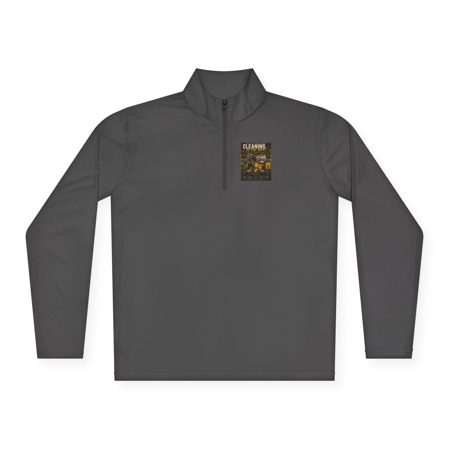 Cleaning to the Beat — Quarter-Zip Pullover